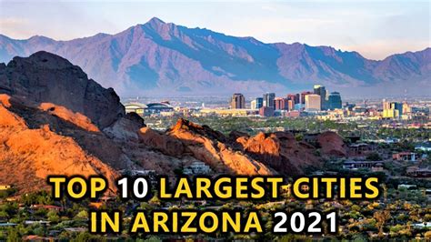 Top Largest Cities In Arizona Youtube