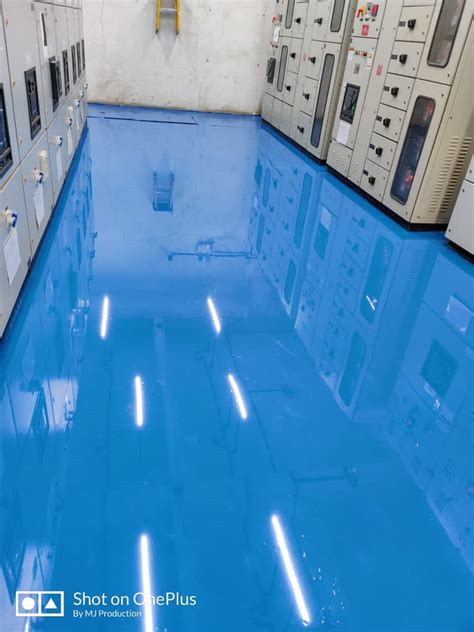 Anti Static Epoxy Flooring Services For Indoor Waterproof At Rs