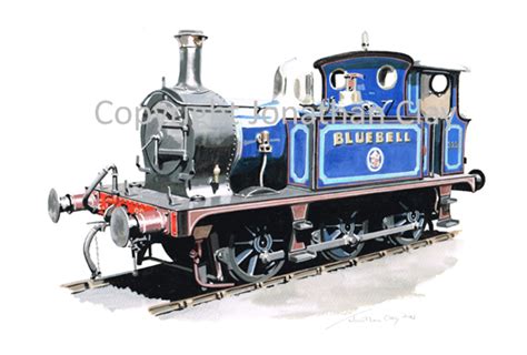 Jonathan Clay Transport Art Ex Secr P Class 0 6 0t No 323 ‘bluebell’