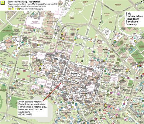 Stanford Campus Map