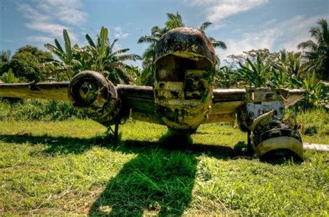 Pacific Plane Wrecks, Amazing pictures of Abandoned WWII planes | War ...