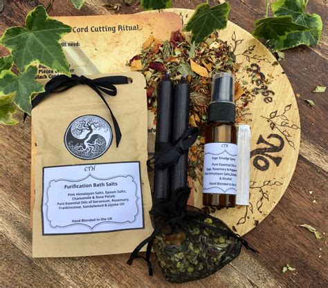 Cord Cutting Ritual Kit Etsy