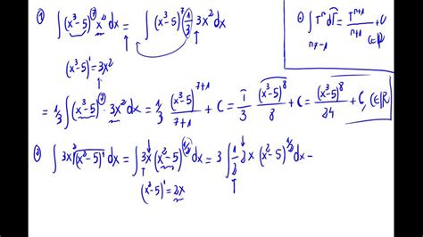 Integral de una función elevada a un número YouTube