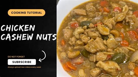 Chicken Cashew Nut Recipe Chicken Cashew Nut ♥️ Different And Delicious Chinese Youtube