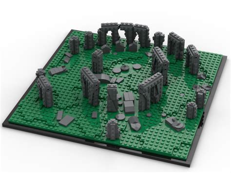 Lego Moc Stonehenge By Serenity Rebrickable Build With Lego