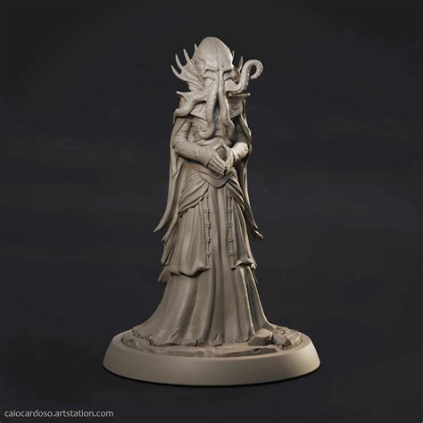 Mind Flayer - TPK Lab Miniature - ZBrushCentral