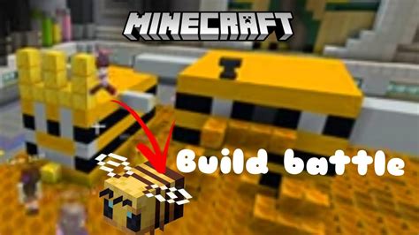 Minecraft Build Battle Fette Biene Cousins Microfon Spinnt Youtube