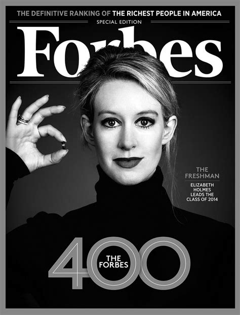 Theranos CEO Elizabeth Holmes's Five Best Cover Story Appearances ...