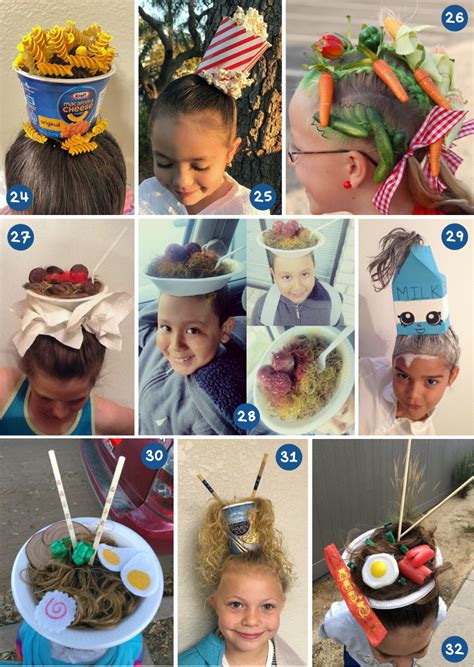 Crazy Hair Day Ideas Crazy Hair Day Ideas For Girls At School Easy