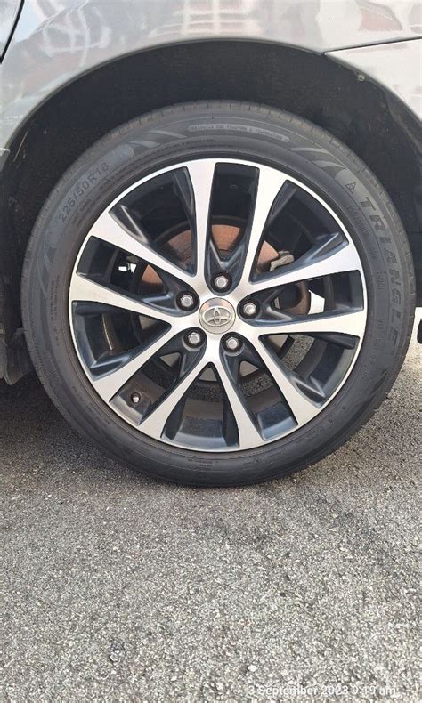 Toyota Estima 18 Inch Rim Car Accessories Tyres Rims On Carousell