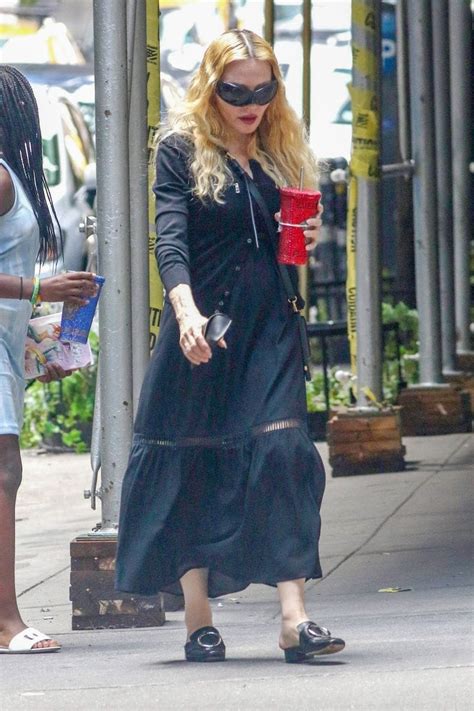 Madonna and her 11-year-old daughter Estere step out in New York City