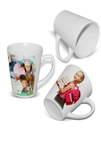 Printed Ceramic Conical Sublimation Mug For Gifting At Rs Piece In