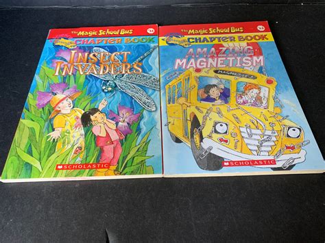 The Magic School Bus Chapter Book Series By Scholastic Inc Etsy