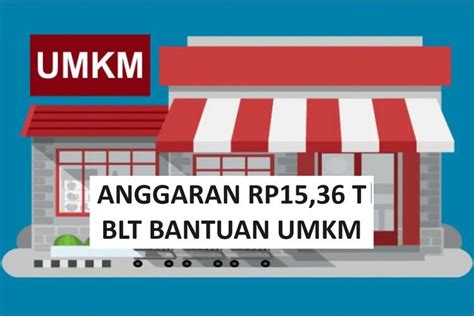 Cara Mendapatkan Dan Mencairkan BLT Bantuan UMKM Terbaru Ada Anggaran