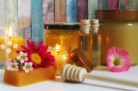 Beeswax Candle Beeswax Honey Products Still Life Bee Always Mood