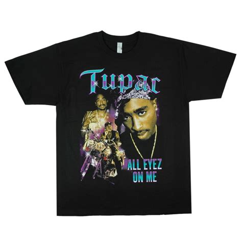 【楽天市場】メンズ Tシャツ【クリックポスト対応可】2pac Tee Tupac ラップt ラッパーミュージックt アーティストtブラック 黒 青 紫レジェンド ギャングスタ チカーノ