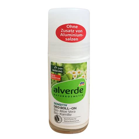 Alverde Naturkosmetik Deo Roll On Deodorant Sensitiv Dry Aloe Vera