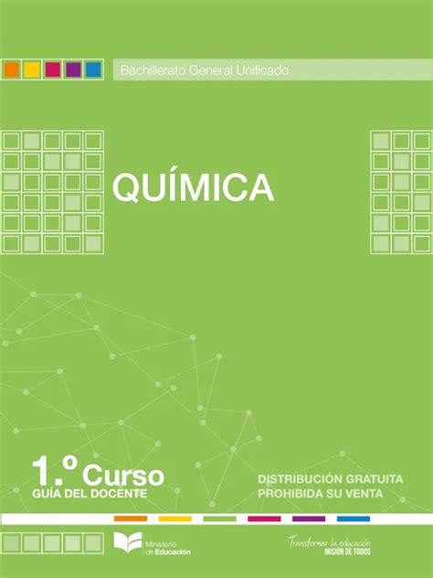 LIBRO RESUELTO DE QUIMICA 1 BGU 2025 En PDF