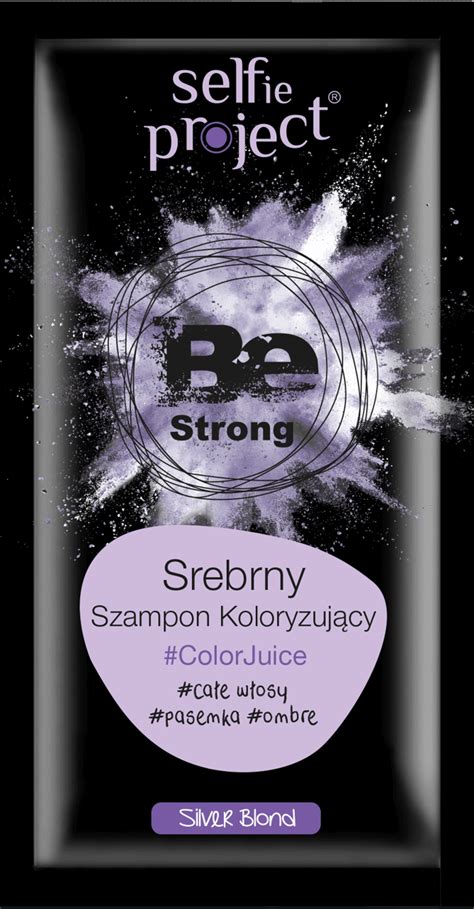 Selfie Project Srebrny Szampon Koloryzuj Cy Silver Blond Ml