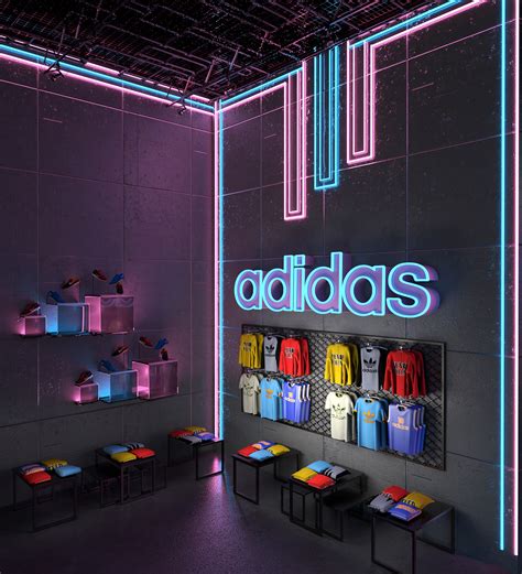 Adidas Store On Behance