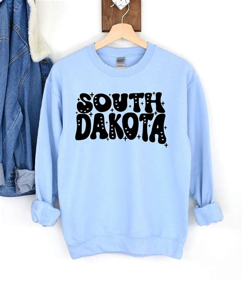 South Dakota Sweatshirt Gildan Sweatshirt Custom Colors South Dakota