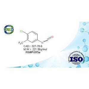 4 Chloro 3 Trifluoromethyl Phenyl Isocyanate 327 78 6 1H NMR Spectrum