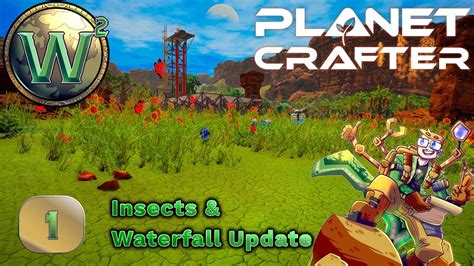 The Planet Crafter Insects And Waterfall Update Let S Play