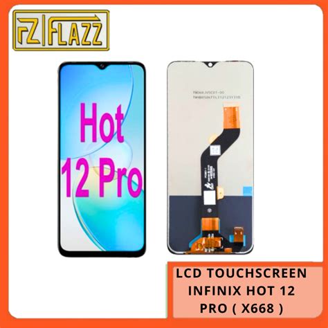 Jual Lcd Touchscreen Infinix Hot 12 Pro X668 Fullset Black Shopee