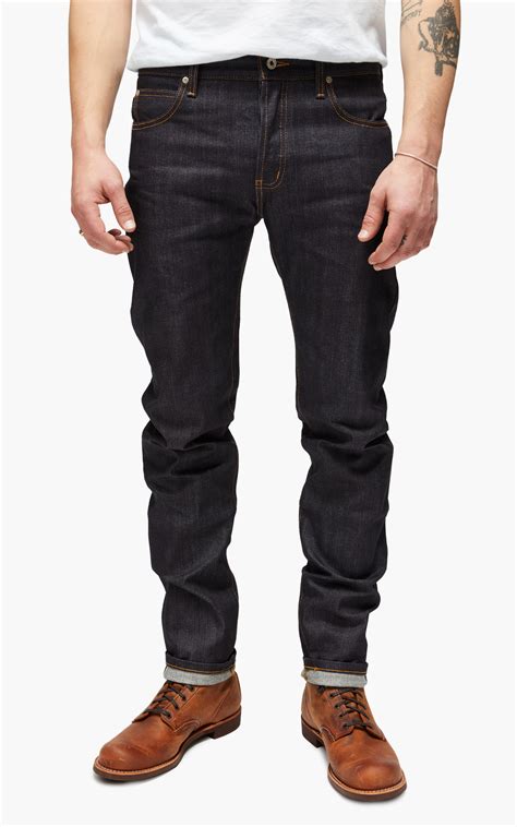 Naked Famous Denim Super Guy Offshoot Broken Twill Selvedge Denim 13