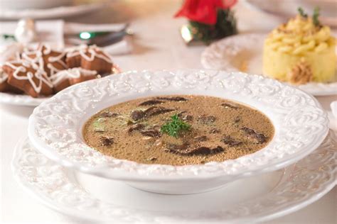 Polish Wild Mushroom Soup Zupa Grzybowa