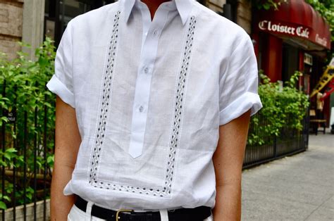 The Polo Barong The Dandy Project Filipino Clothing Filipino