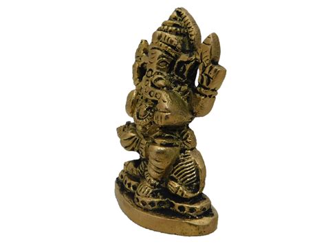 Buy Vinayakmoorti Brass Lord Ganesha Bhagwan Idol Ganpati Statue For