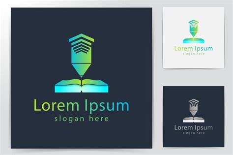 Premium Vector | Book logo Ideas. Inspiration logo design. Template ...