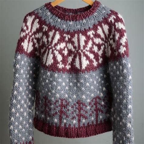 Mrs Moon Christmas Jumper — Loop Knitting