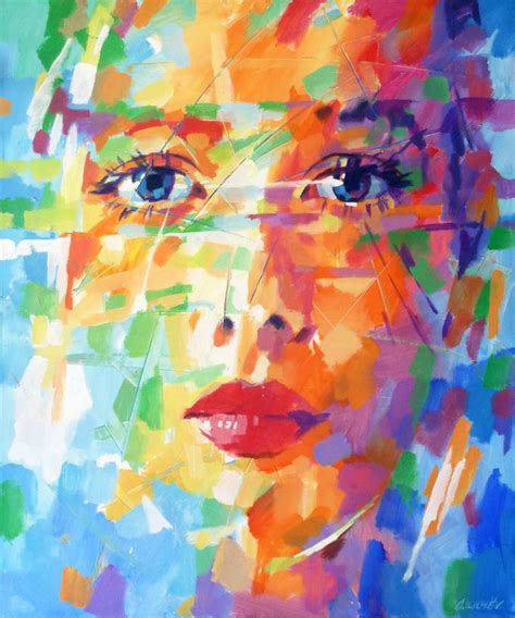 Bright Portrait Painting By Aleksandr Ilichev Saatchi Art