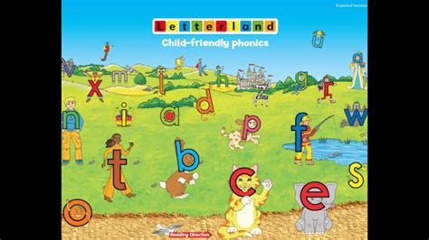 Letterland Alphabet Phonics And Sounds Letters A To Z Youtube