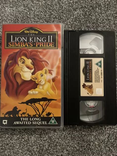 The Lion King Ii Simba S Pride Vhs Sur Picclick Uk