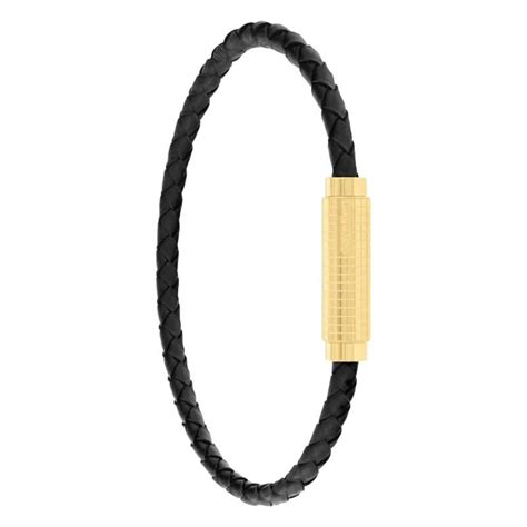 Bracelet Modern Grid Doré Cuir 35000423 Calvin Klein Ocarat