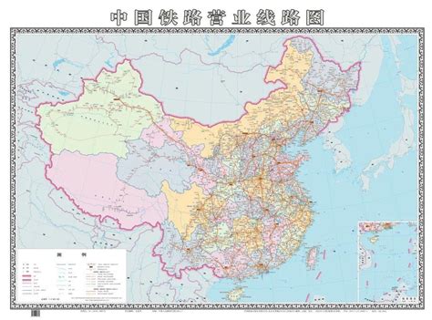 全国铁路线路图来了15万公里这样纵横延展