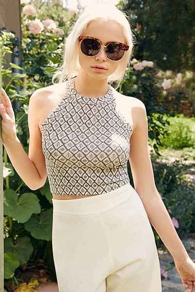 Truly Madly Deeply Fitted Cropped Tank Top Cropped Tank Top Crop Tank