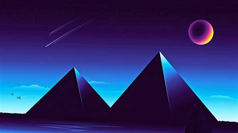 Night Pyramid Wallpapers Top Free Night Pyramid Backgrounds