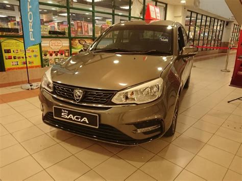 PROTON SAGA PREMIUM JET GREY Cars Cars For Sale On Carousell