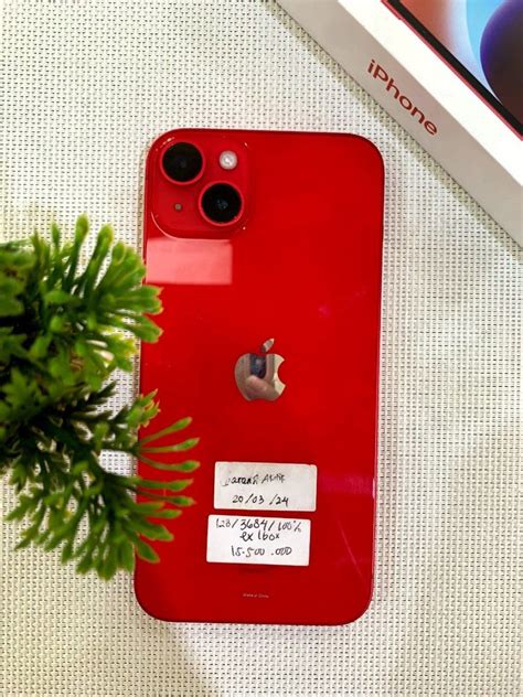 Iphone Plus Gb Red Ex Ibox Fullset Nominus Fungsional Normal