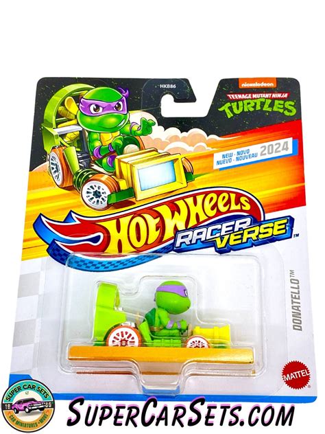 Donatello Teenage Mutant Ninja Turtles Hot Wheels Racer Verse Etsy