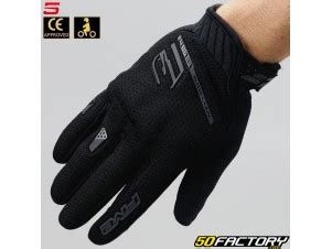 Gants street Five RS3 Evo Airflow homologués CE noirs Équipement