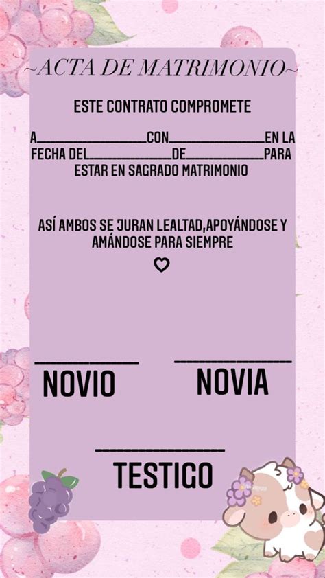 Pin De Nicolle De La Rosa En Guardado R Pido Acta De Matrimonio