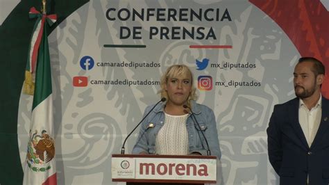 Conferencia De Prensa Dip Mar A Clemente Garc A Moreno Morena