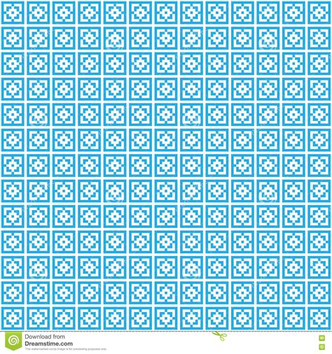 Seamless Geometric Pattern Regular Tiled Ornament Vector Stock