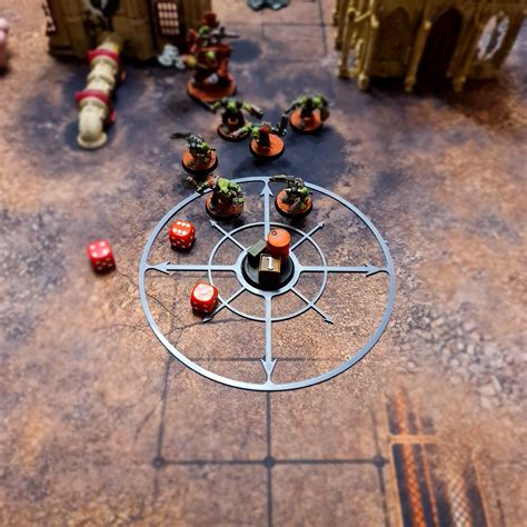 Warhammer 40k Objective Marker Radius X 6 Various 40k Faction Styles