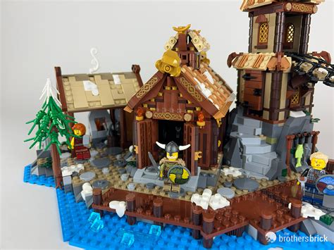 Lego Ideas Viking Village Review Vkng The Brothers Brick